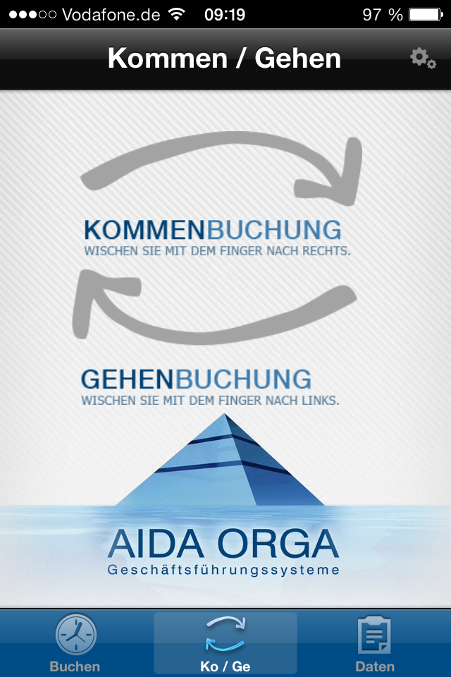 Wischgesten
